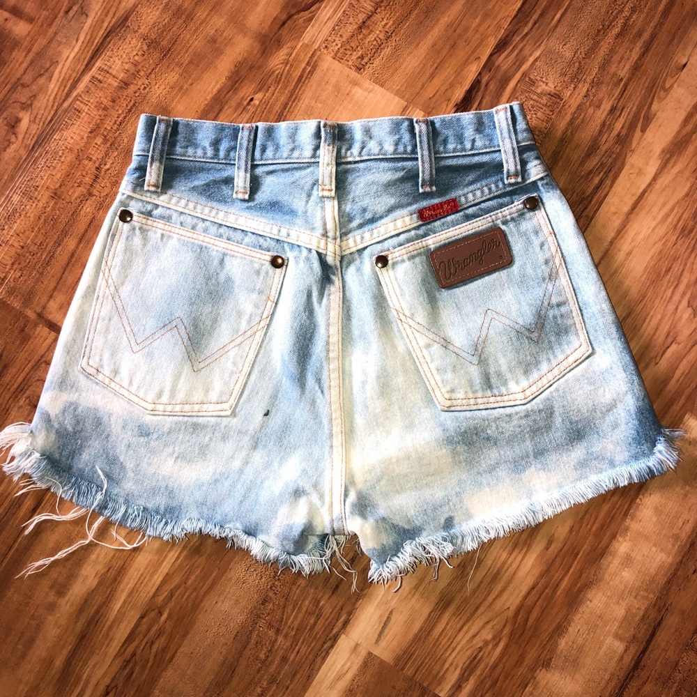 Denim Distressed Shorts